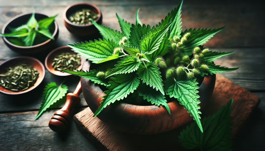 Erfahren Sie, wie die Brennnessel als entgiftendes Kraut die Hautpflege verbessert und welche wissenschaftlichen Studien dies belegen.