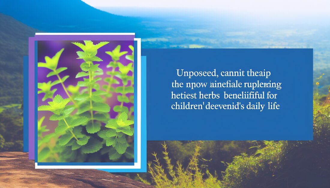Entdecken Sie die besten Kräuter für Kinder: gesundheitliche Vorteile, sichere Anwendungen und Zubereitungstipps für den Alltag.
