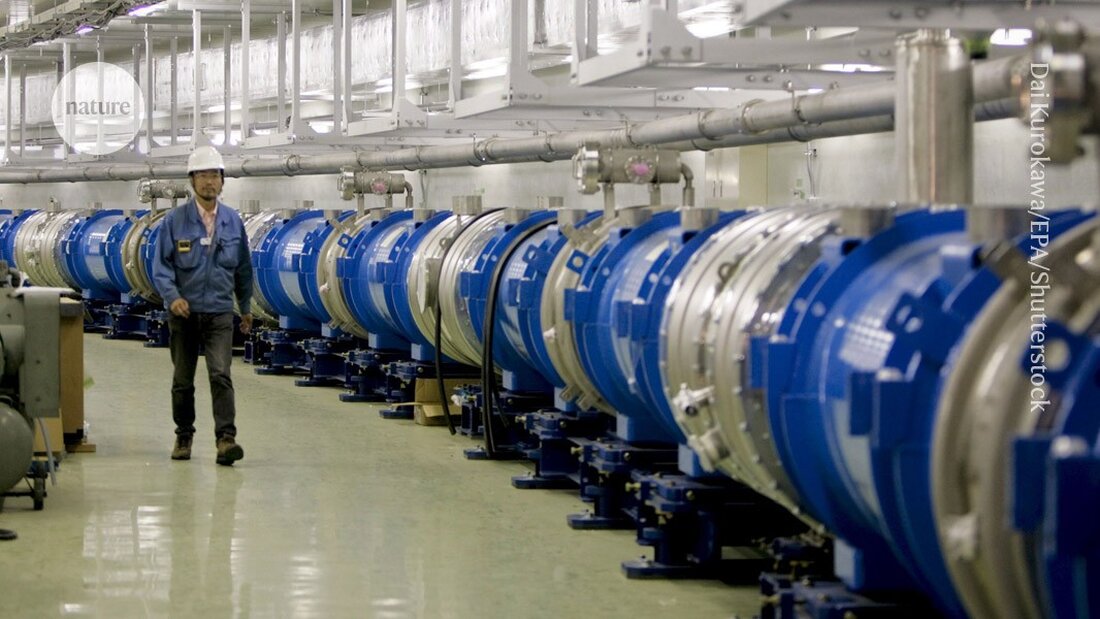 Forscher in Japan haben erstmals instabile Myonen in einen exakt gesteuerten Strahl beschleunigt, was einen Meilenstein für zukünftige Myonenkollider darstellt.